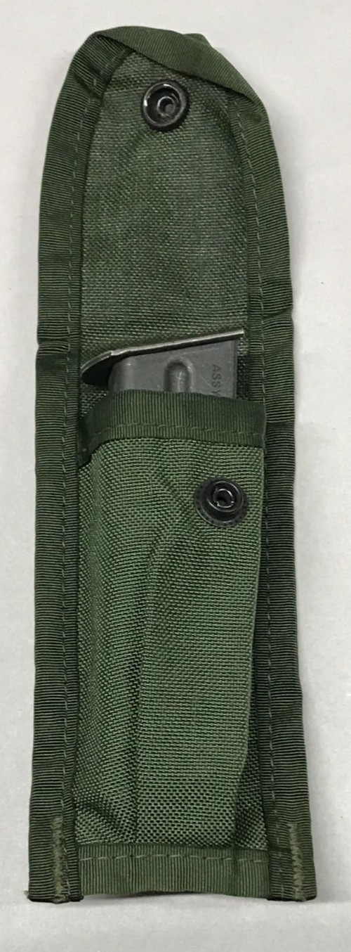 Olive Drab Single Pistol Mag Pouch ALICE Sterile Old Gen Military Type NOS