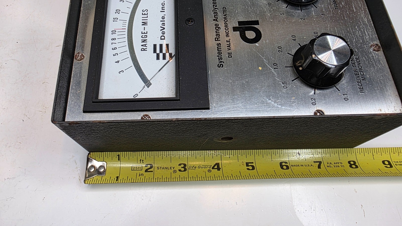 DeVale Inc Systems Rnage Analyzer vintage Radio HAM AM FM CB electronics kit