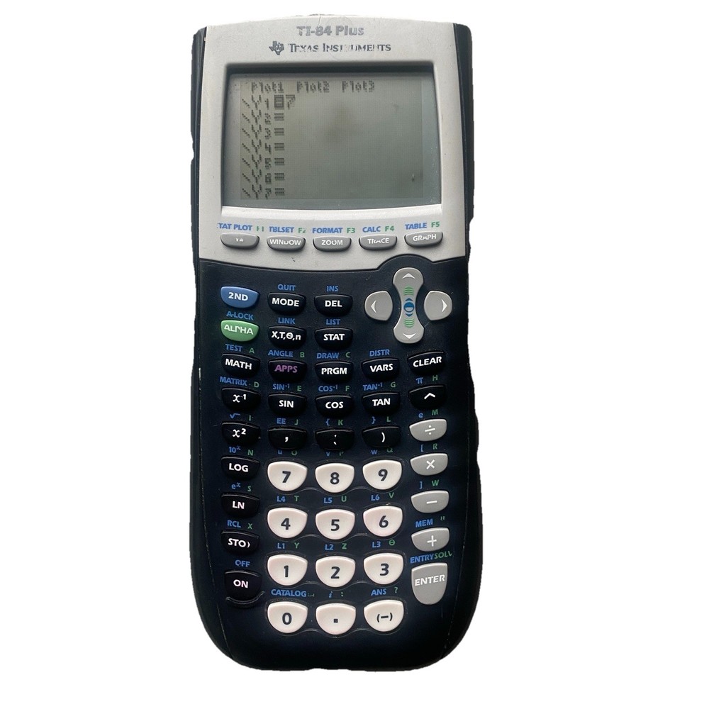 Texas Instruments TI-84 Plus Graphing Calculator TESTED WORKS