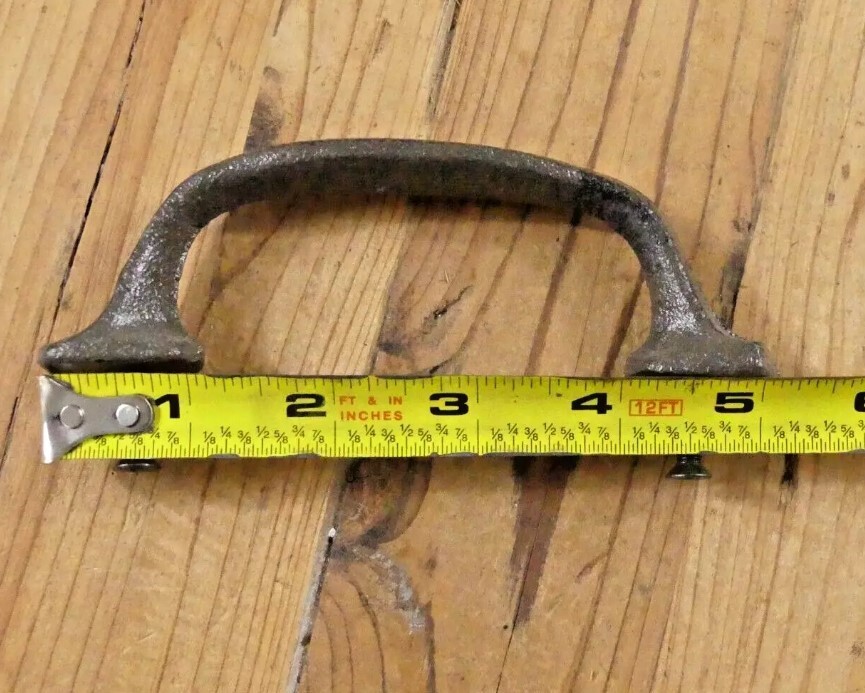 12 Drawer Pulls Handles 5 1/4" Long Rustic Farmhouse Pulls Kitchen Cabinet Bath