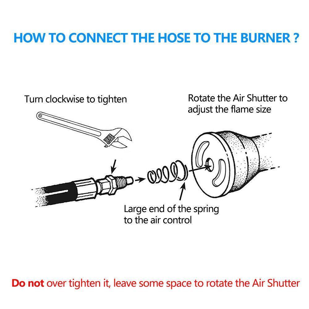 200,000 BTU Outdoor Stove Propane Burner Cooking Gas Portable Cooker BBQ Grill