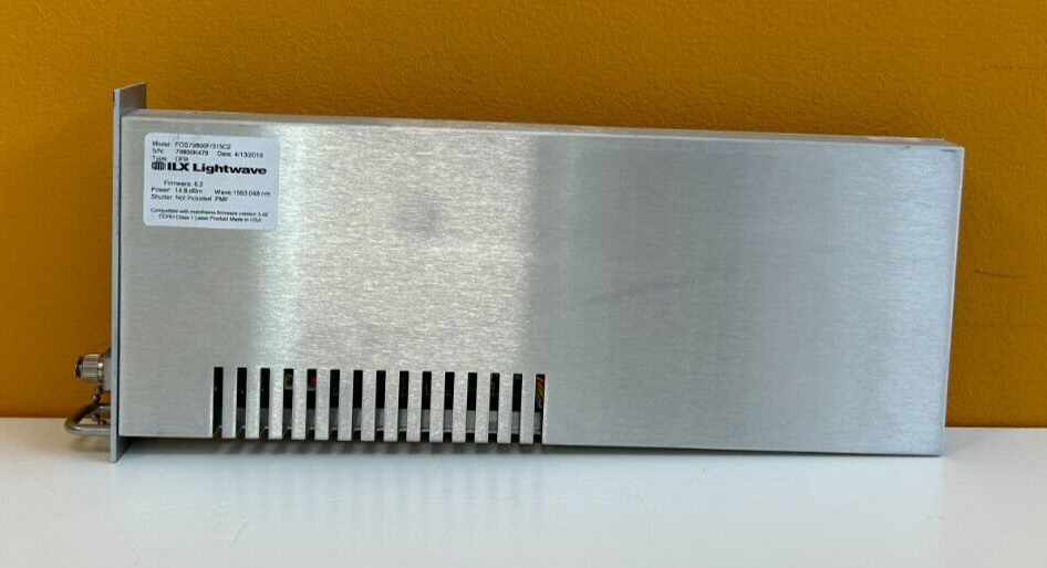 ILX Lightwave FOS79800F/315C2 Precision Fiber Optic Source Module. Tested!