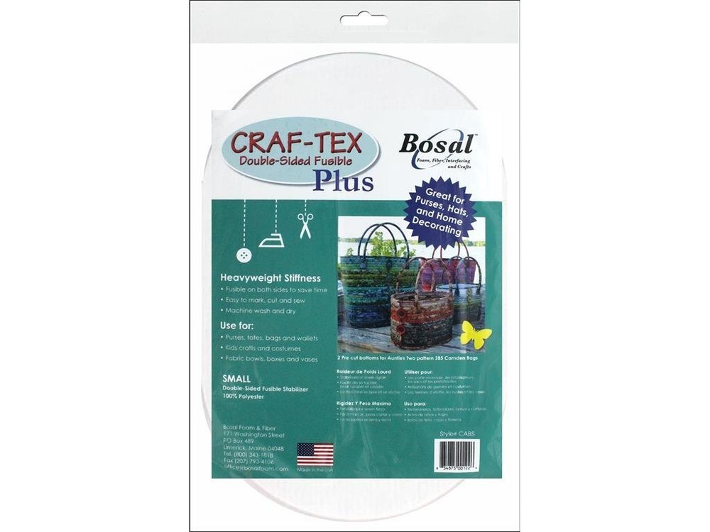 Dbl Side Oval 2pc Craf-Tex Fusible Double Sd Plus Sm