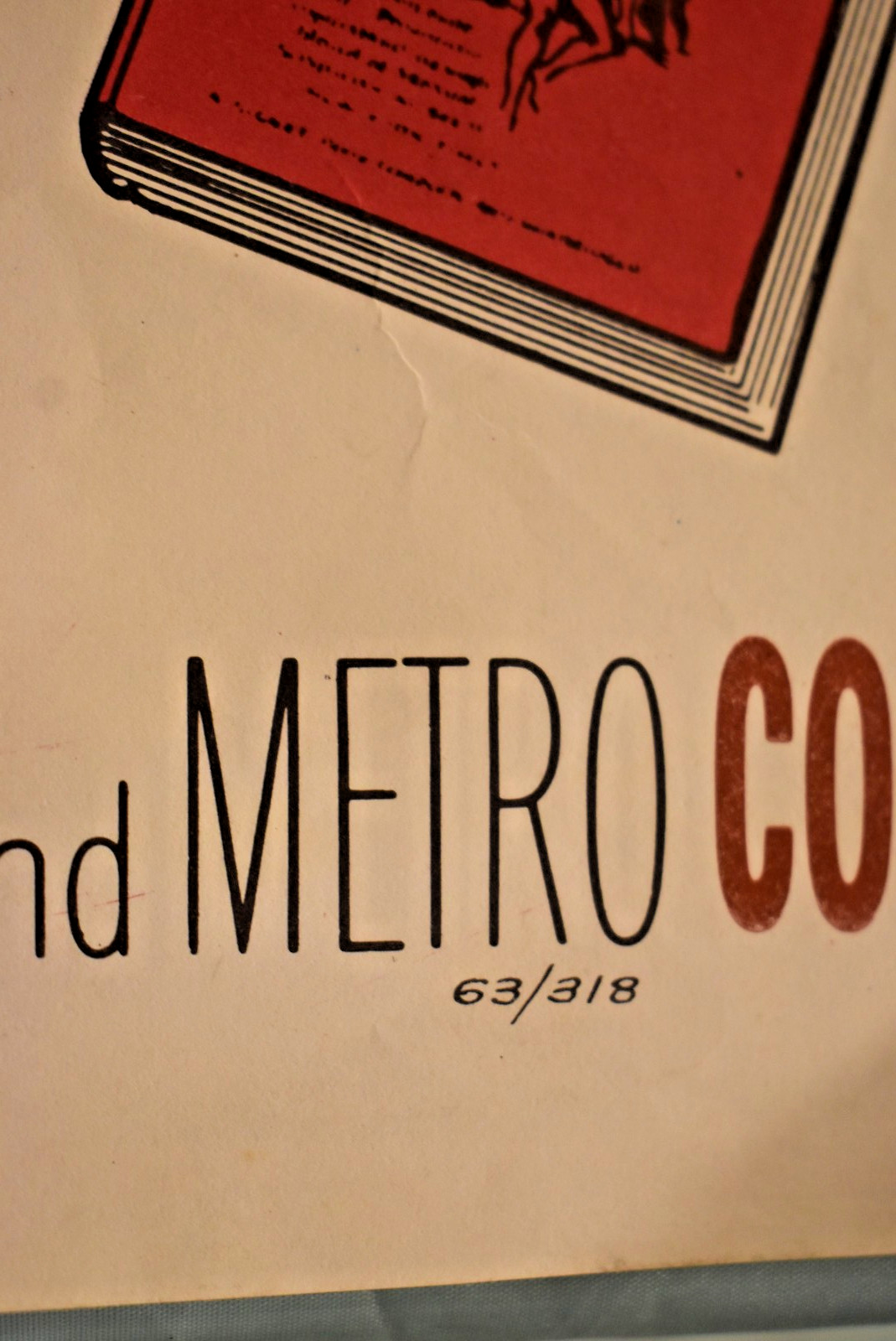 ORIGINAL THE PRIZE 24" X 41" Movie Theater Poster Paul Newman