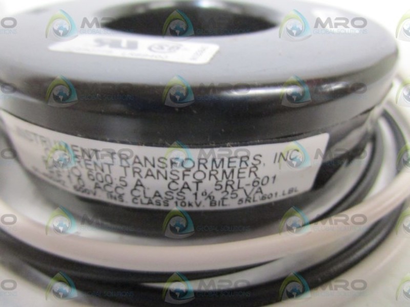 INSTRUMENT TRANSFORMERS 5RL-601 CURRENT TRANSFORMER NSMP