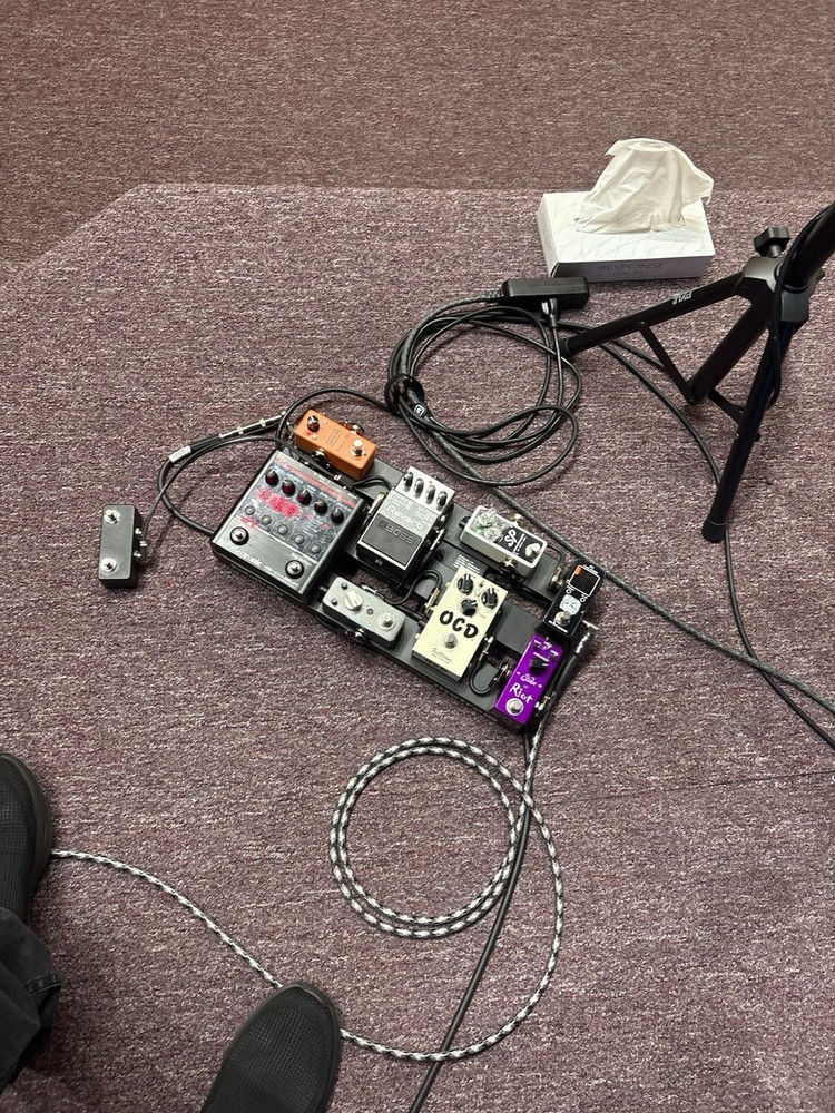 Guitar Pedal Board Set
