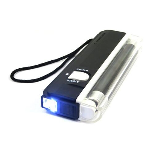 254nm Shortwave and 365nm Longwave UV Lamp for Fluorescence Stamps & Banknotes
