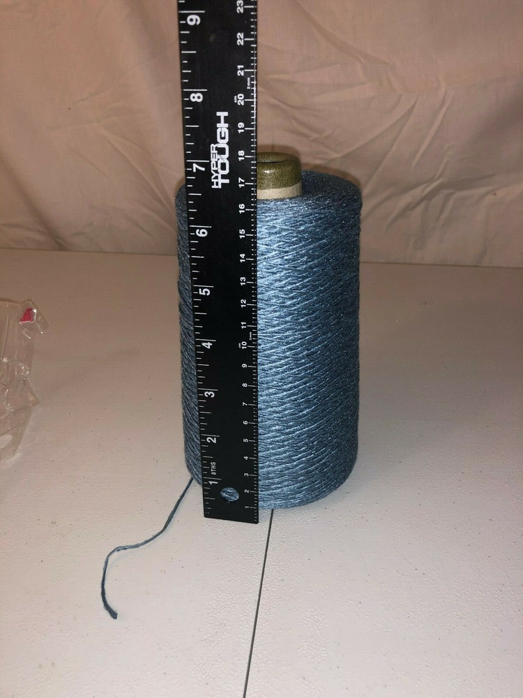 RAYON CONSTRUCTION MASON STRING LINE LINES BONDED TWINE LIGHT BLUE 1000 FT
