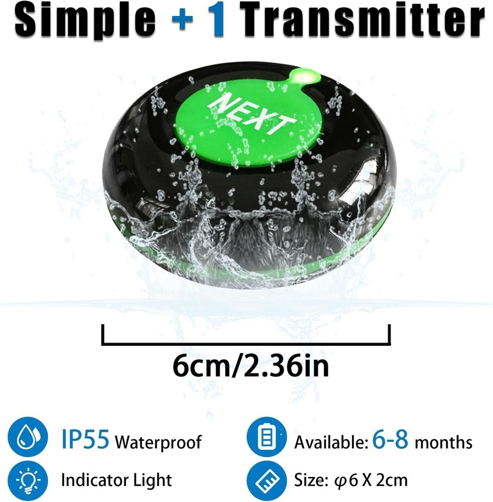 Number Calling System Take a Number System LED Queue Display Show Tickets Number