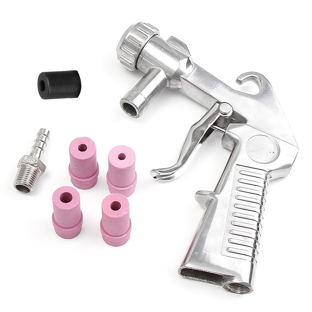 Sandblaster Air Cleaning Sandblasting Sand Blaster Nozzle Pneumatic Tool Sets