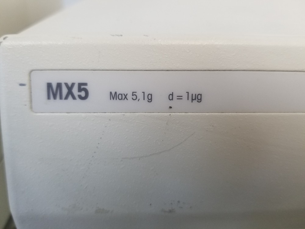 Mettler Toledo MX5 Micro Balance Analytical Scale