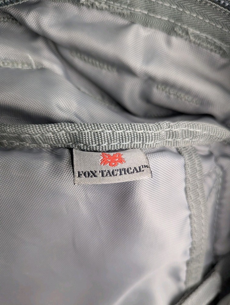 Fox Tactical Multi Cam Backpack With Paracord Zipper Pulls And 3 Zip Pockets