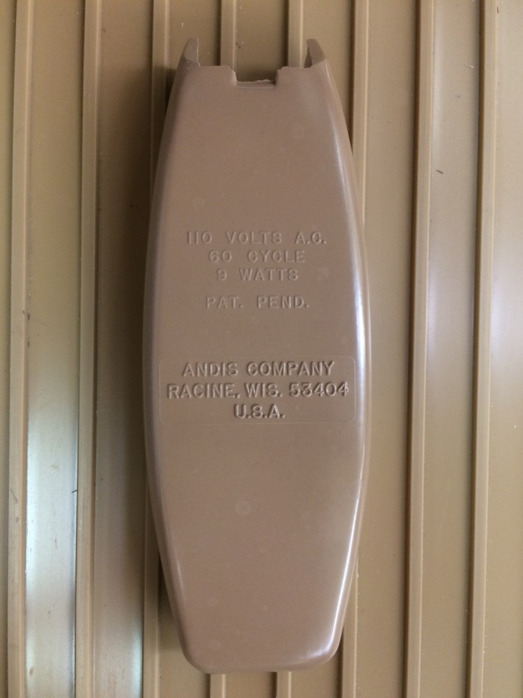 NEW ANDIS T - Edger Back Case Replacement Part Beige