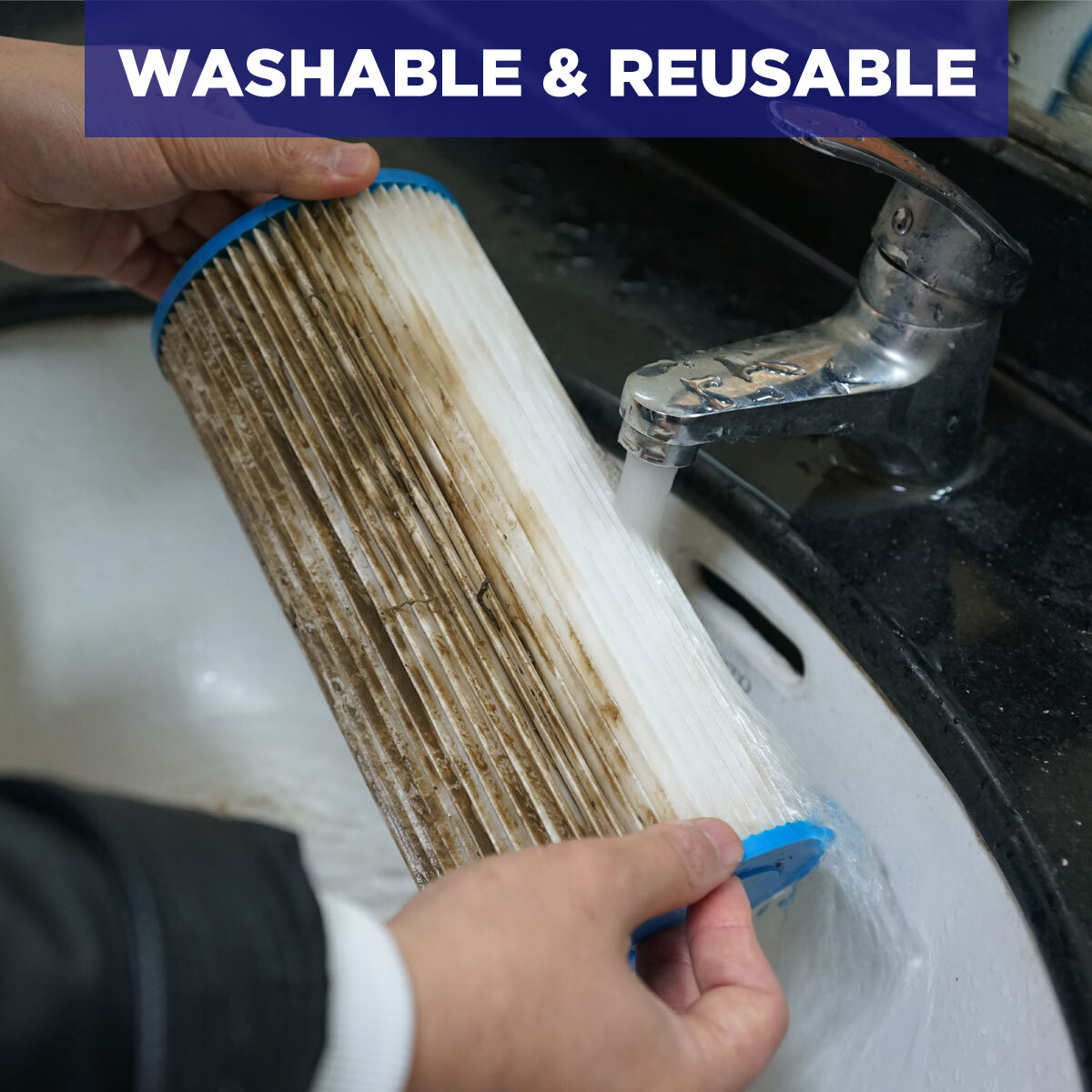 18 Pack 10" x 4.5" for Big Blue RO Sediment Pleated Water Filter 5/20/50 Micron