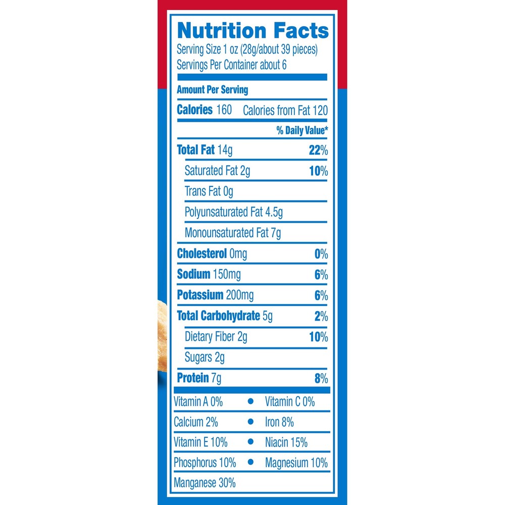 Planters Dry Roasted Peanuts 6 oz Packet