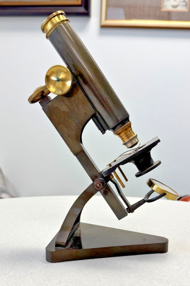 Antique R & J Beck "Star" Microscope, Circa 1900