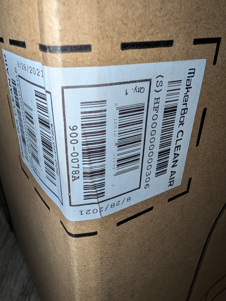 MakerBot Clean Air System for Method 900-0078A