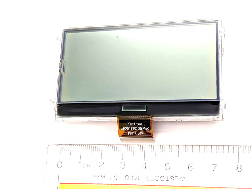 Original A6201FPC Replacement LCD Screen 36mm x 72mm 5mm