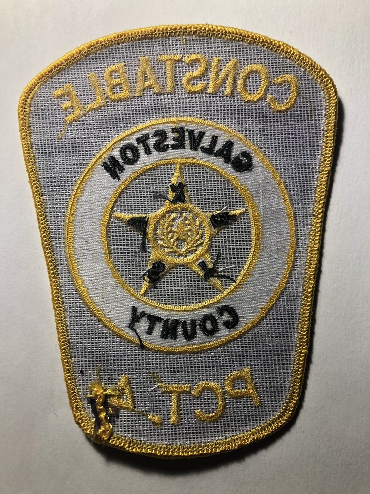 Galveston County Texas Constable Precinct 4 Patch