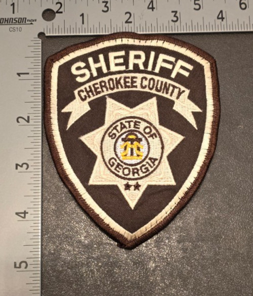 Cherokee County Georgia Sheriff Patch