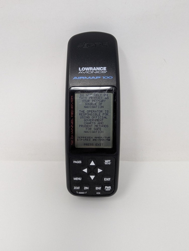 Airmap 100 Lowrance Avionics