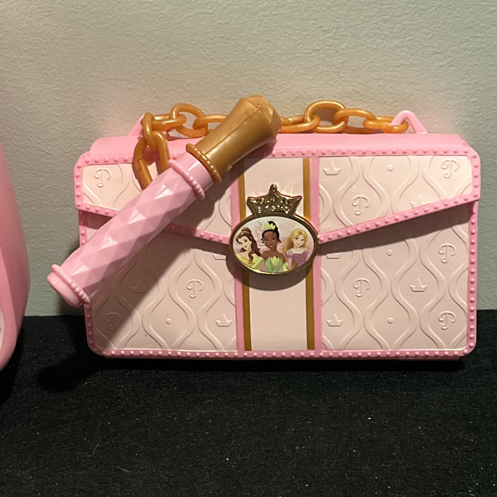 Disney Princess Backpack & Play Phone With Mirror + Wallet Pink Plastic