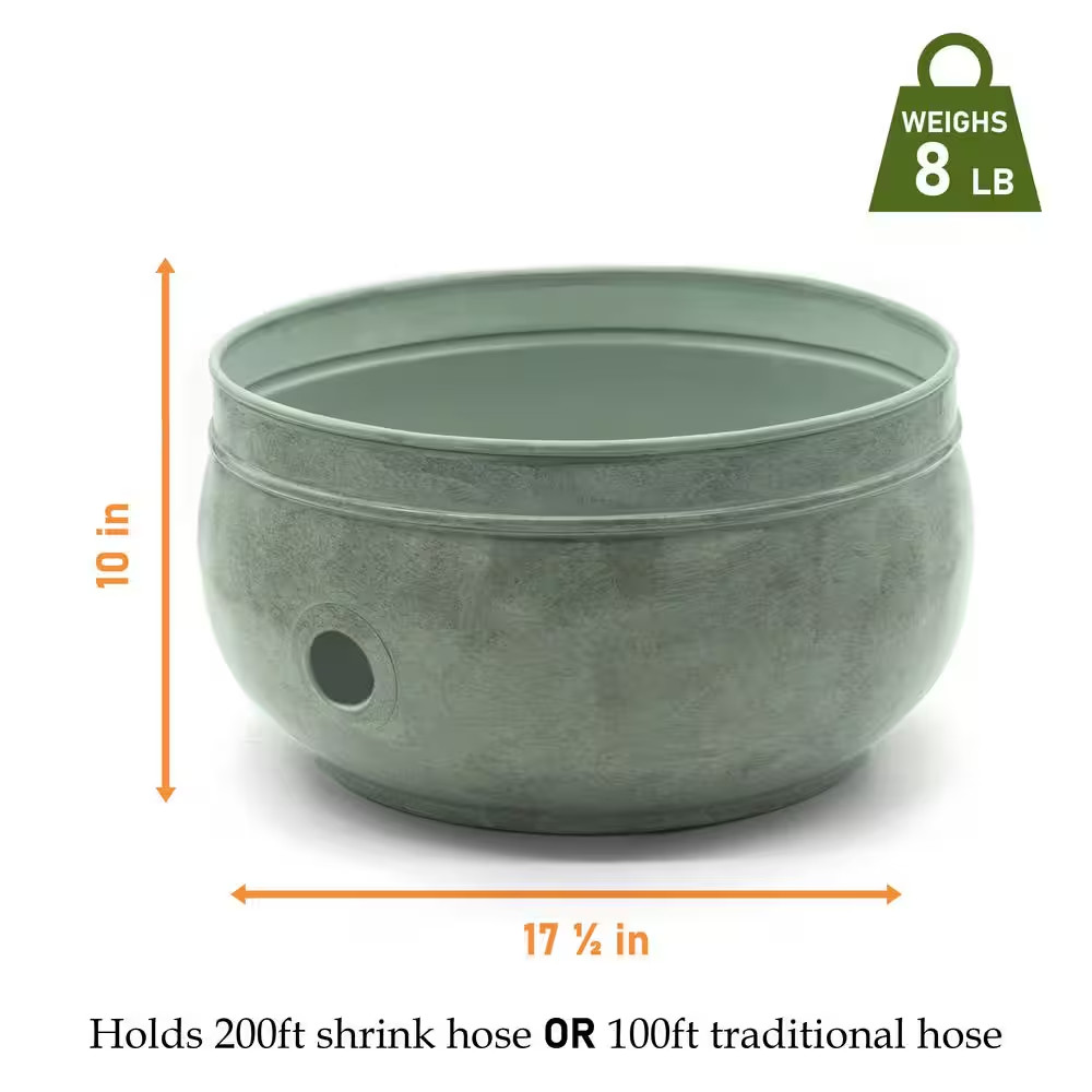 Sonoma Hose Pot - Blue Verde Brass