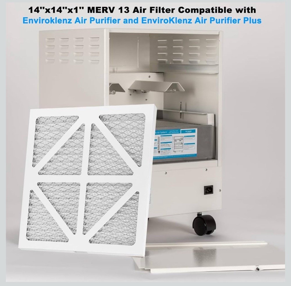 2Pack Upgraded Replacement Filter Compatible with Enviroklenz Air Purifier Plus