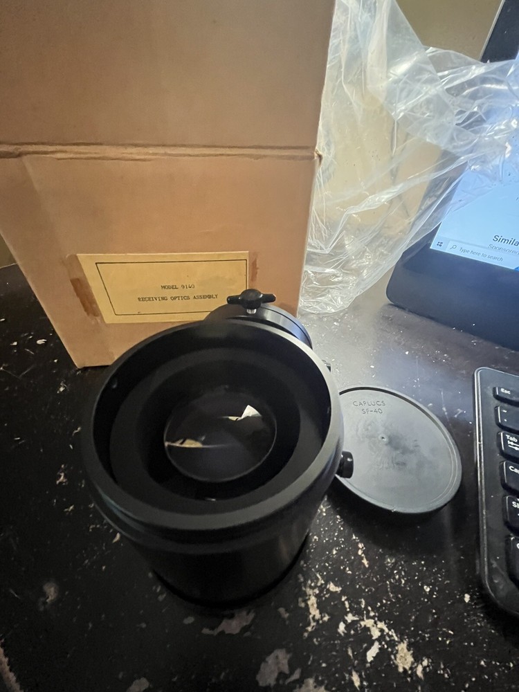 SPECTRA PHYSICS 9140 TSI 9140 RECEIVING OPTICS ASSEMBLY