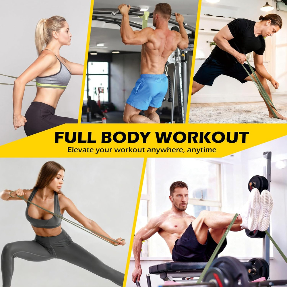 Pull up Bands, Resistance Bands Set for Pull-Up Assistance, Exercise Bands with