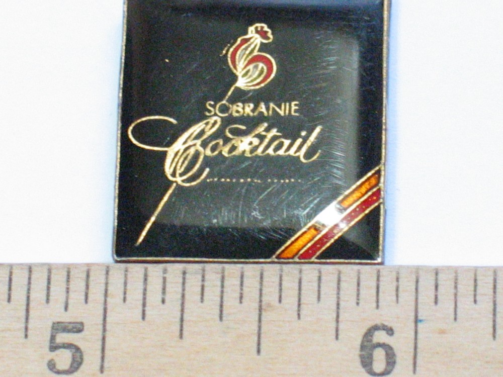 Sobranie Cocktail Cigarette Pin