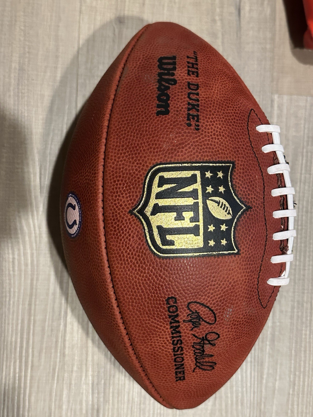 Indianapolis Colts Team Issued Football Deon Cain Autograph COA