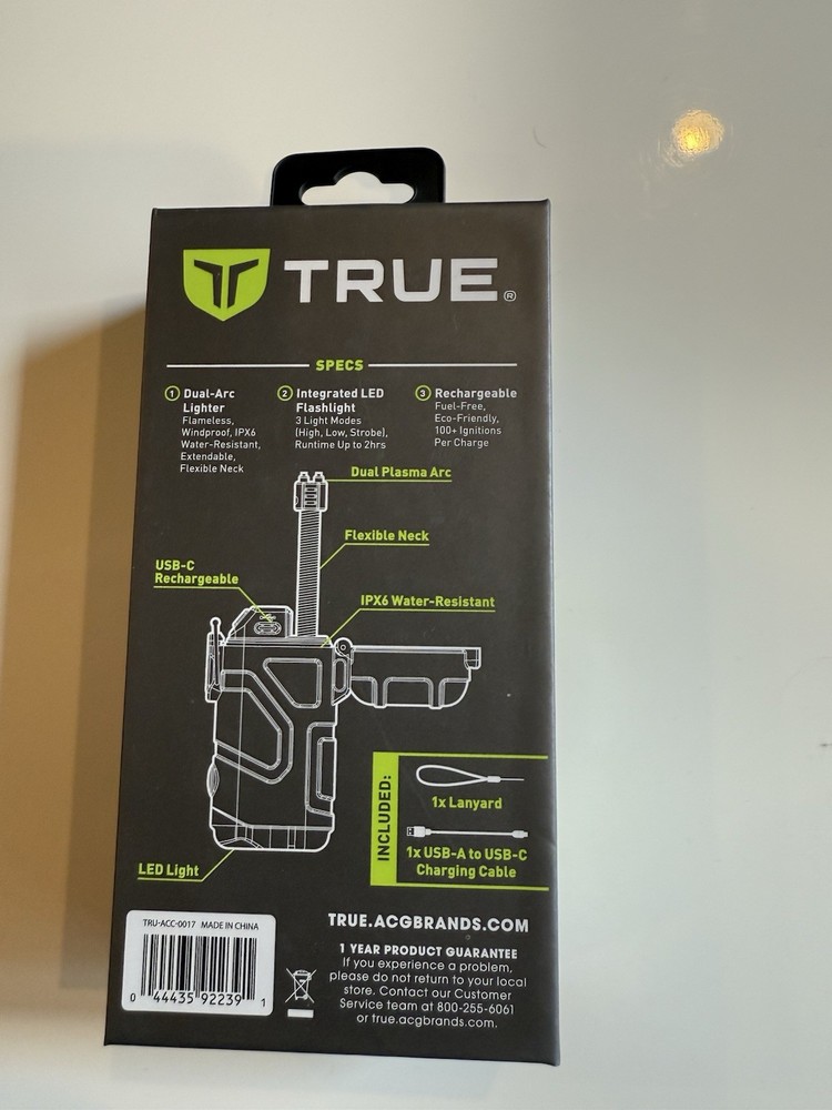 TRUE Plasma Lighter XRL LED Light, 4 colors