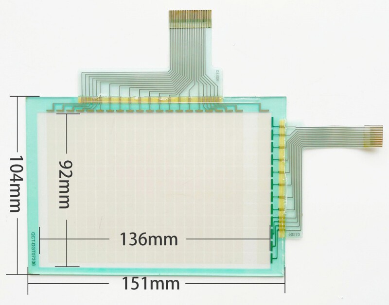 Touch Screen Panel Glass Digitizer For V606iM10M-033 V606iM10M TouchScreen