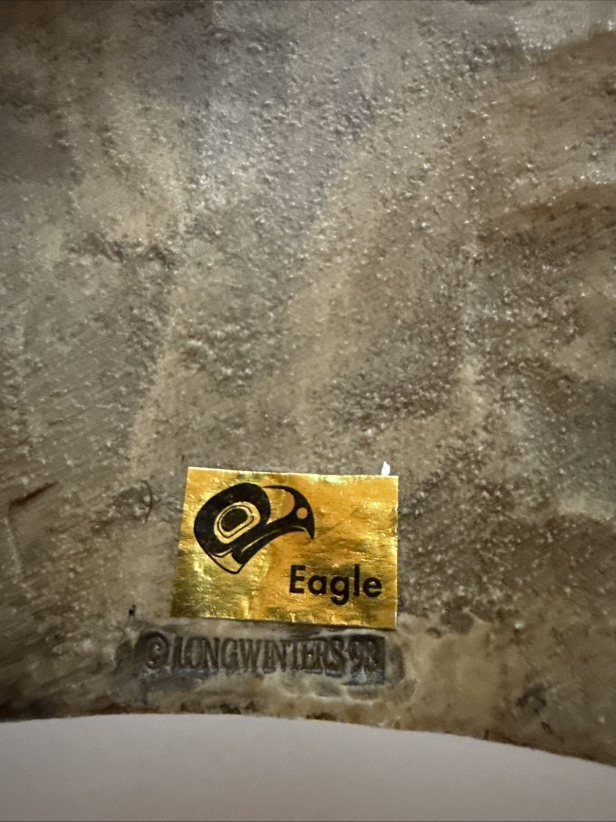 Vintage 1998 Longwinters Kwakiutl Style Eagle / Human Split Face Mask ~10”