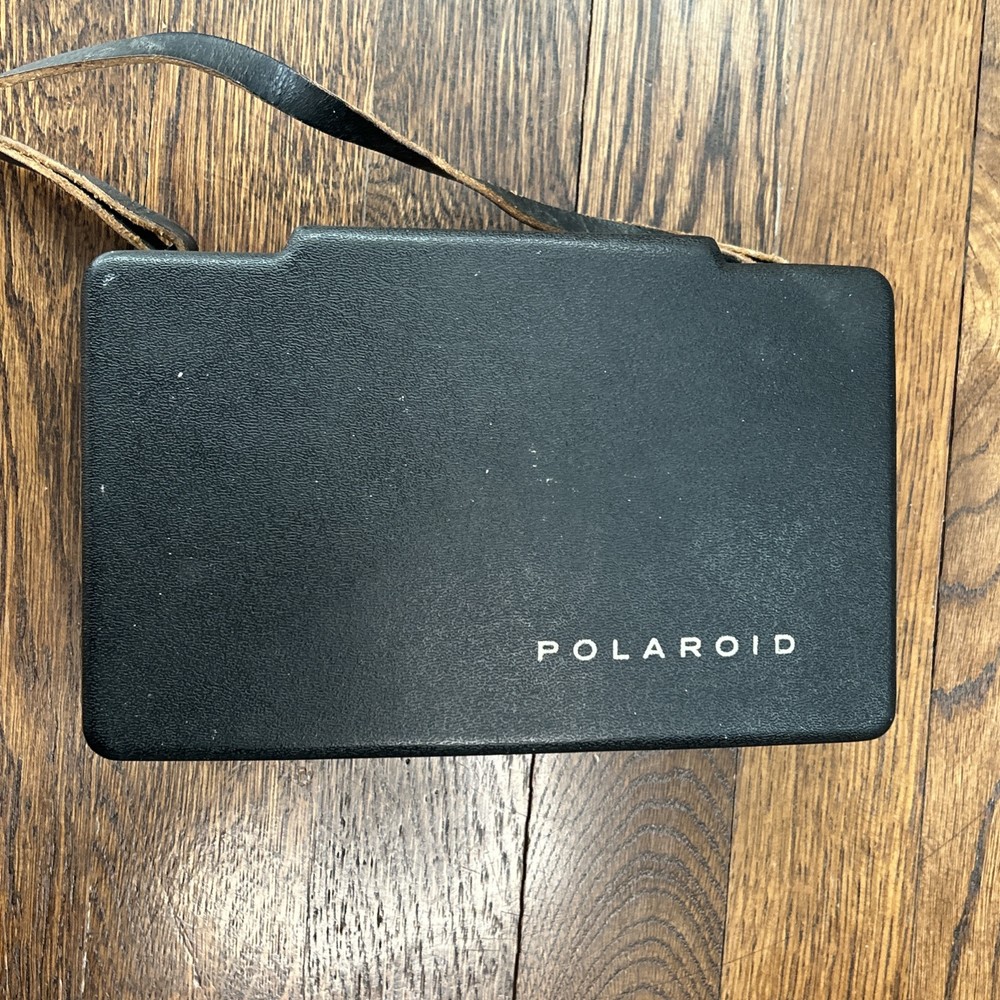 Vintage Polaroid Automatic 100 Land Camera w/ case Untested