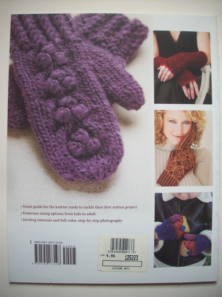 Mittens gloves Warm Hands knit knitting pattern