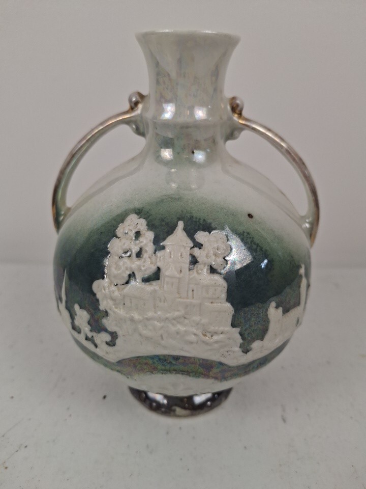 Porcelain Relief Vase