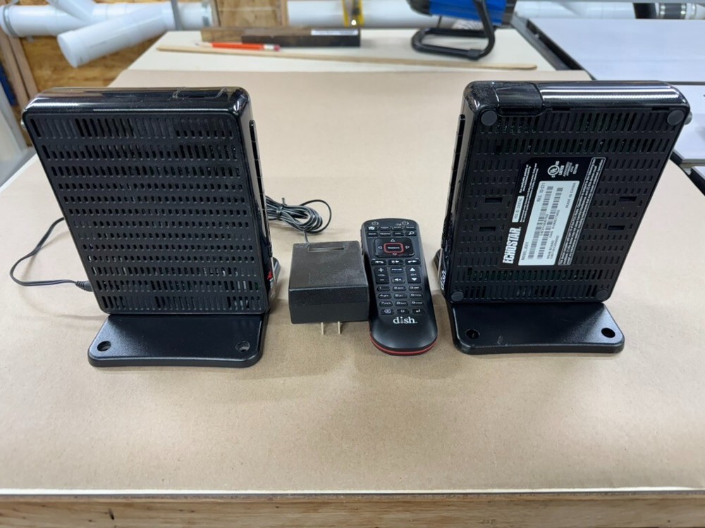 Two Dish Network Echostar Model: Joey - With Remote & Two Power Supplies