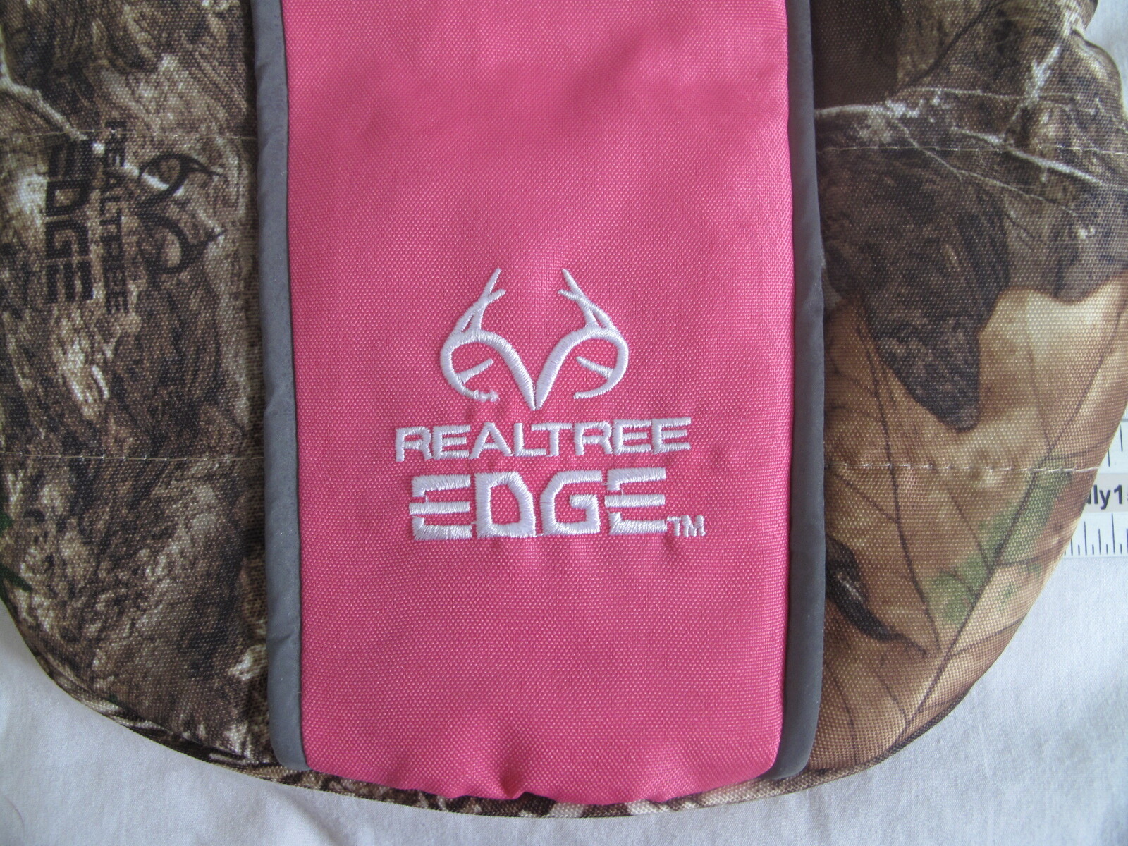 (1) NEW Realtree Edge Camo Dog Jacket -SMALL - PINK- Fleece Reflective Washable