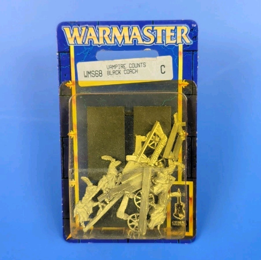 Warmaster Vampire Counts Black Coach WMS68, Games Workshop, Metal - OOP