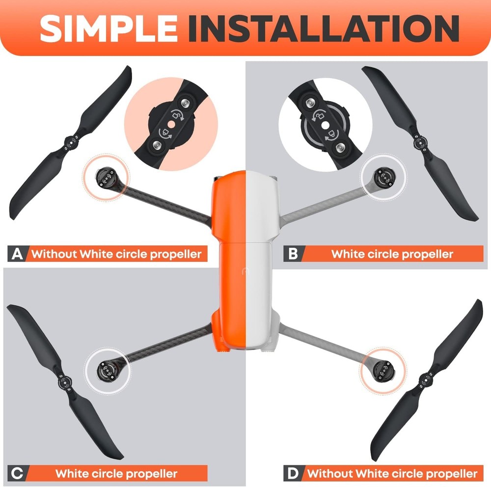 Autel Robotics EVO Lite Propeller for Lite/ Lite+ Lite Enterprise Drones (Pair)