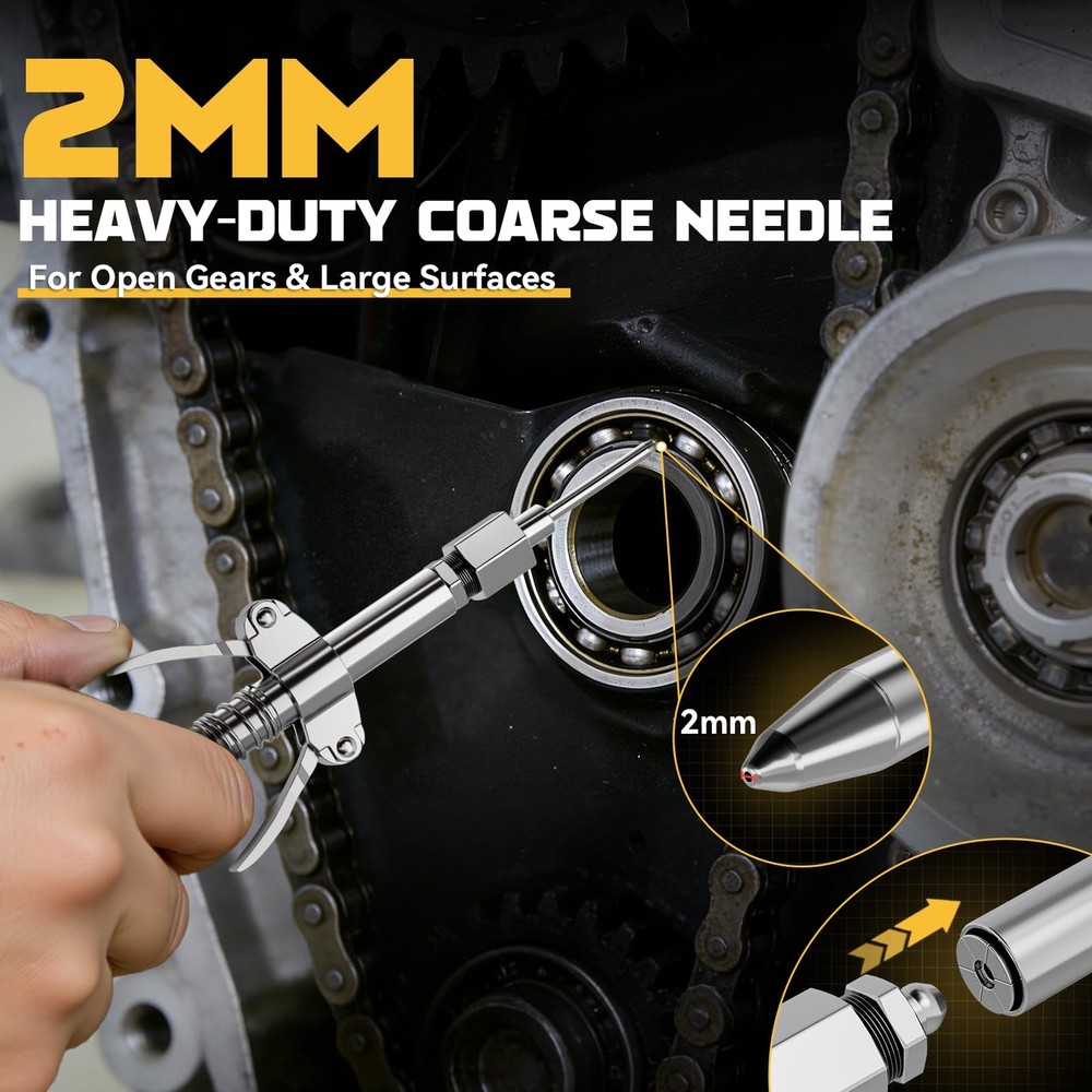 DIYtoolifz Grease Gun Accessory Kit, Includes Couplers