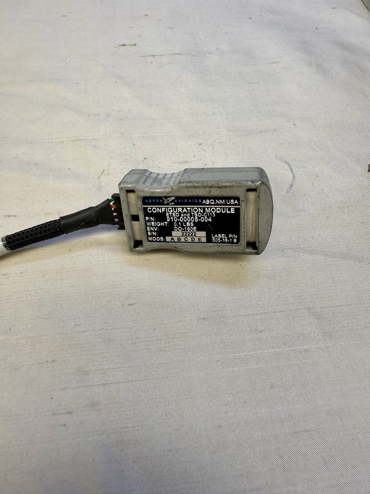 Aspen EFD1000 with EAA100/GPS Ant/ ACU and Config Module