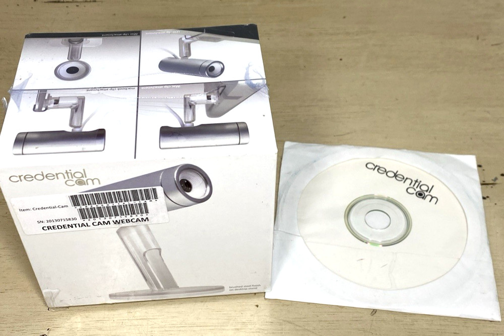 Credential Cam Webcam For Mac And PC with clip attachment