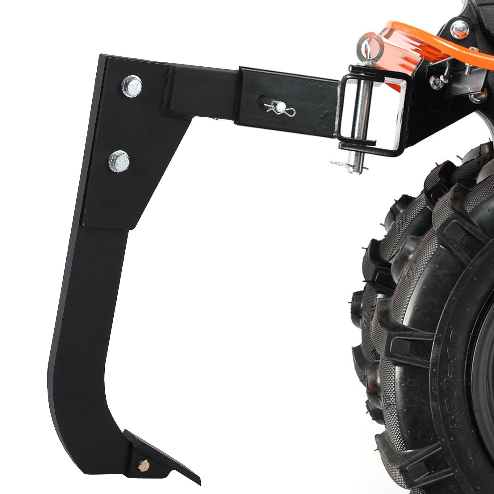 Hitch Mounted Trencher 18" Scarifier Shank w/ 2 Teeth for 2" Receiver Adapters