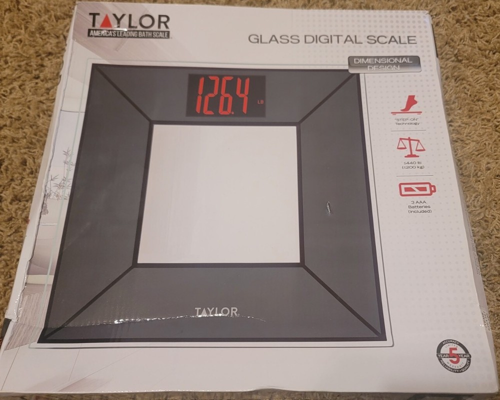 Taylor Glass Digital Scale