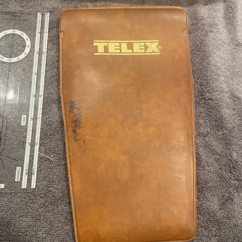 Vintage TELEX E-6B Computer FDF-47 / 50 / 51 Dead Reckoning & Instrument Plotter
