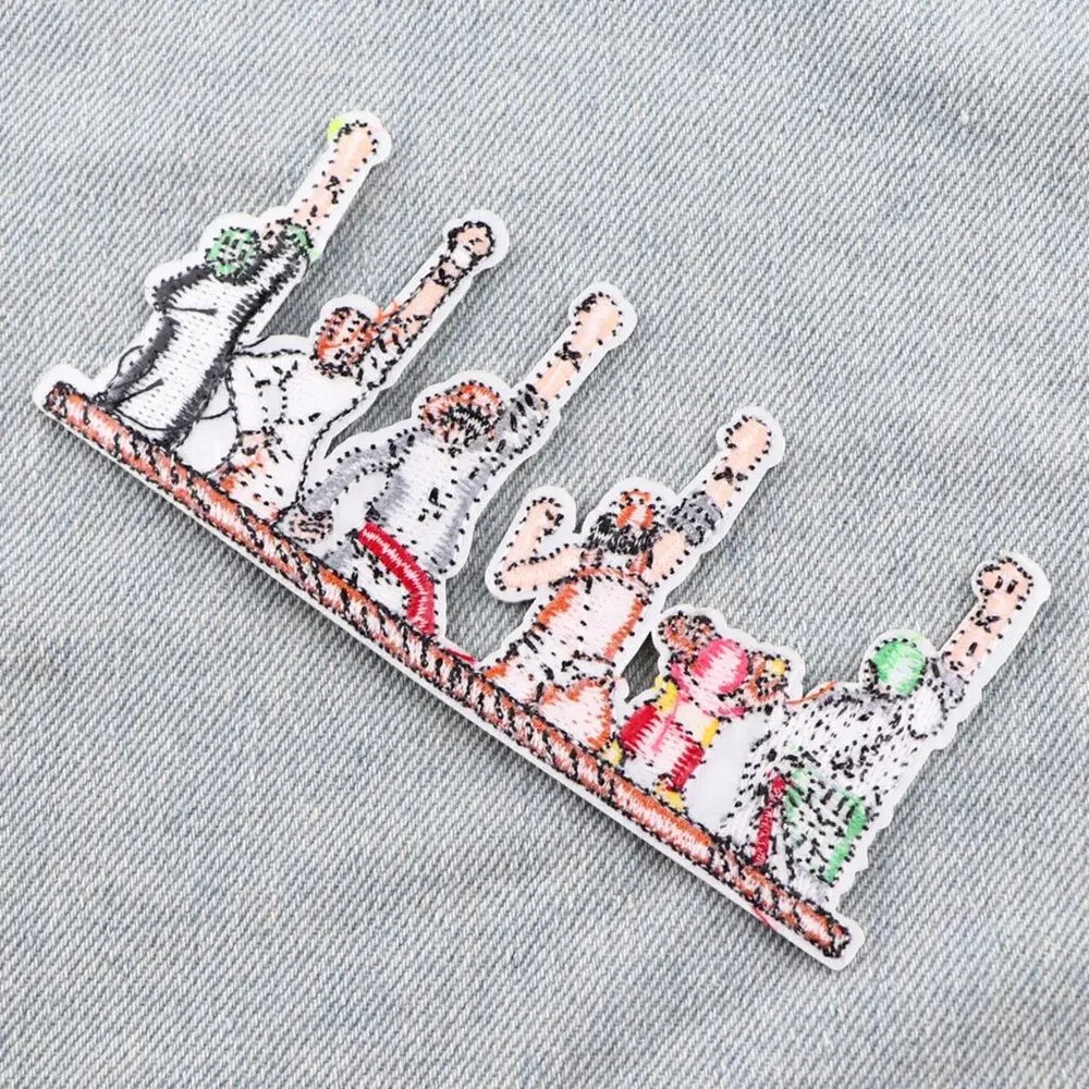 One Piece Anime Characters Monkey D. Luffy Embroidered Iron On Patch