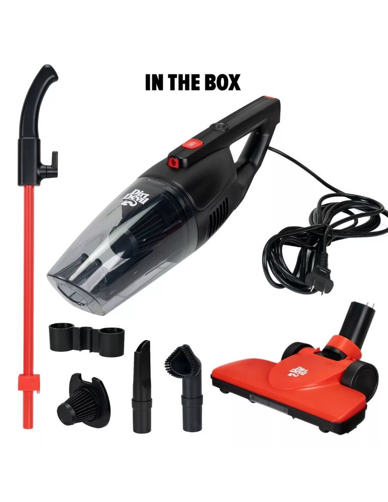 Dirt Devil 3-in-1 Lightweight Corded Stick and Handheld Multi-Surface Vacuum